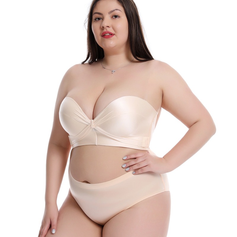 Curvy Plus Size F Cup Straples - Minimizer Bra Women review and price