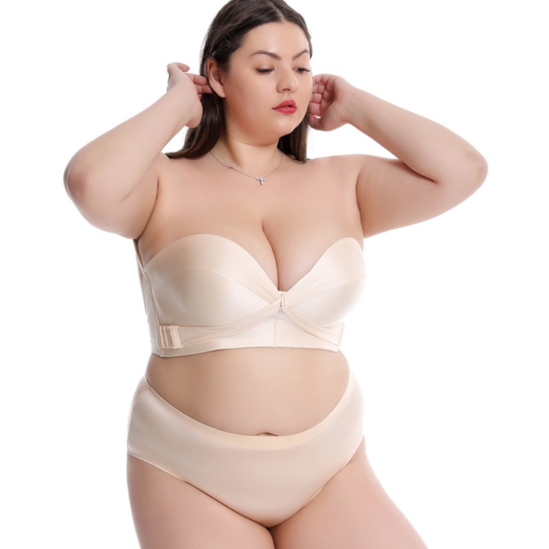 Curvy Plus Size F Cup Straples - Minimizer Bra Women review and price