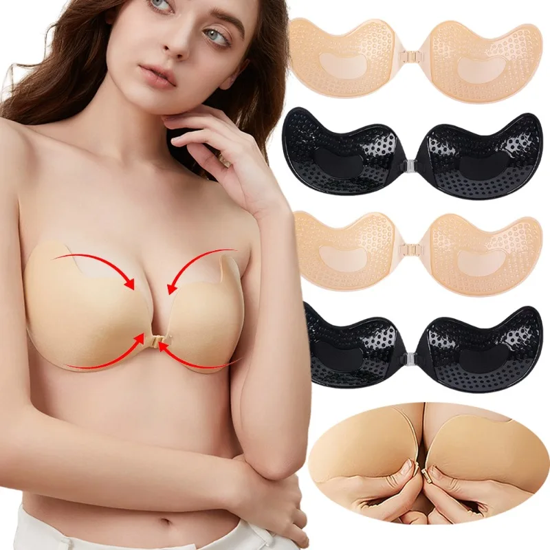 1/2Pc Invisible Push Up Bra Su - Plunge Bra Push Up review and price