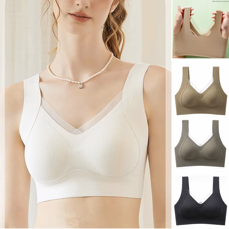 1pcs Women's Bra Breathable Ga - Wirefree Bra Comfort review and price
