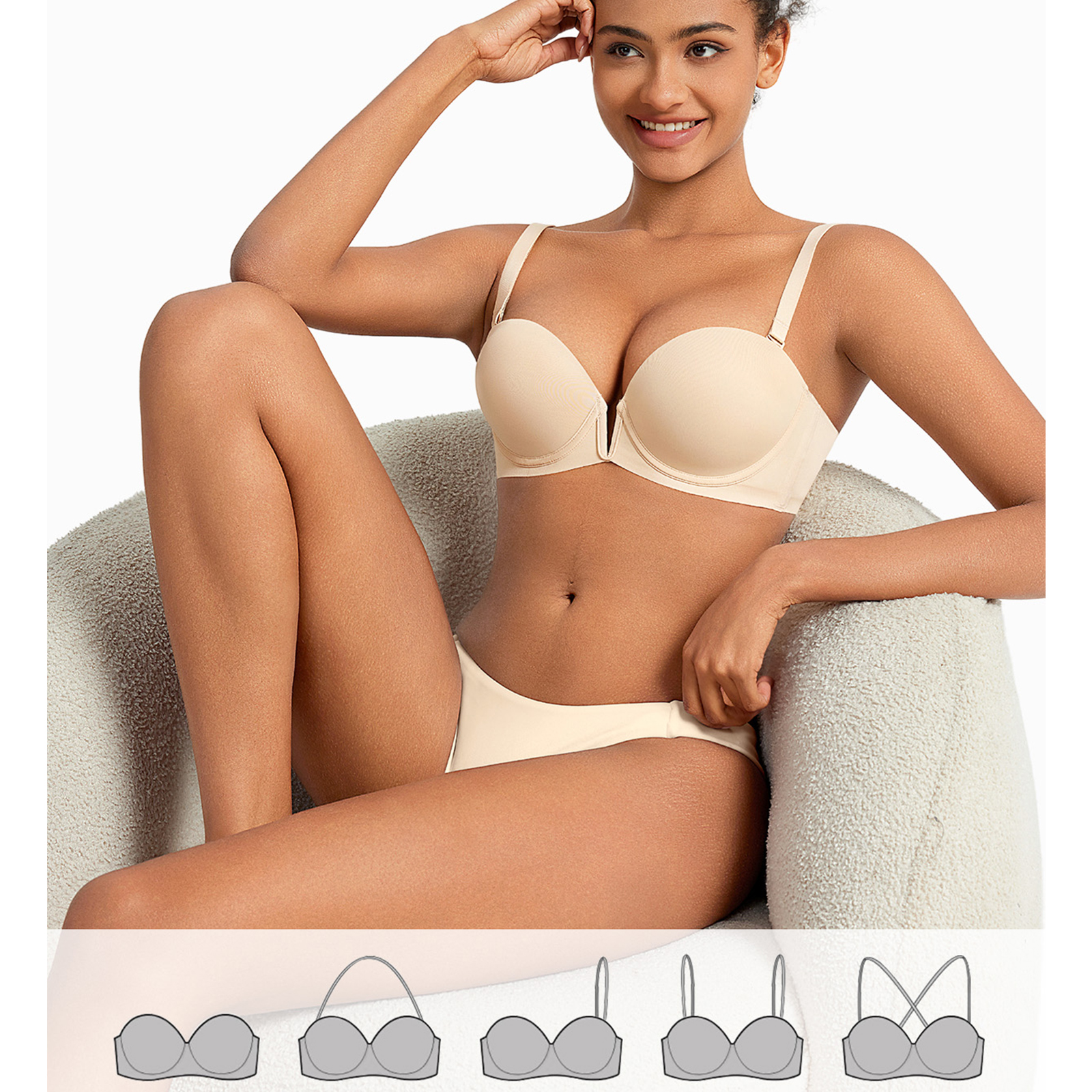 New Bra Push Up Underwire Ultr - Convertible Bra Multiway review and price