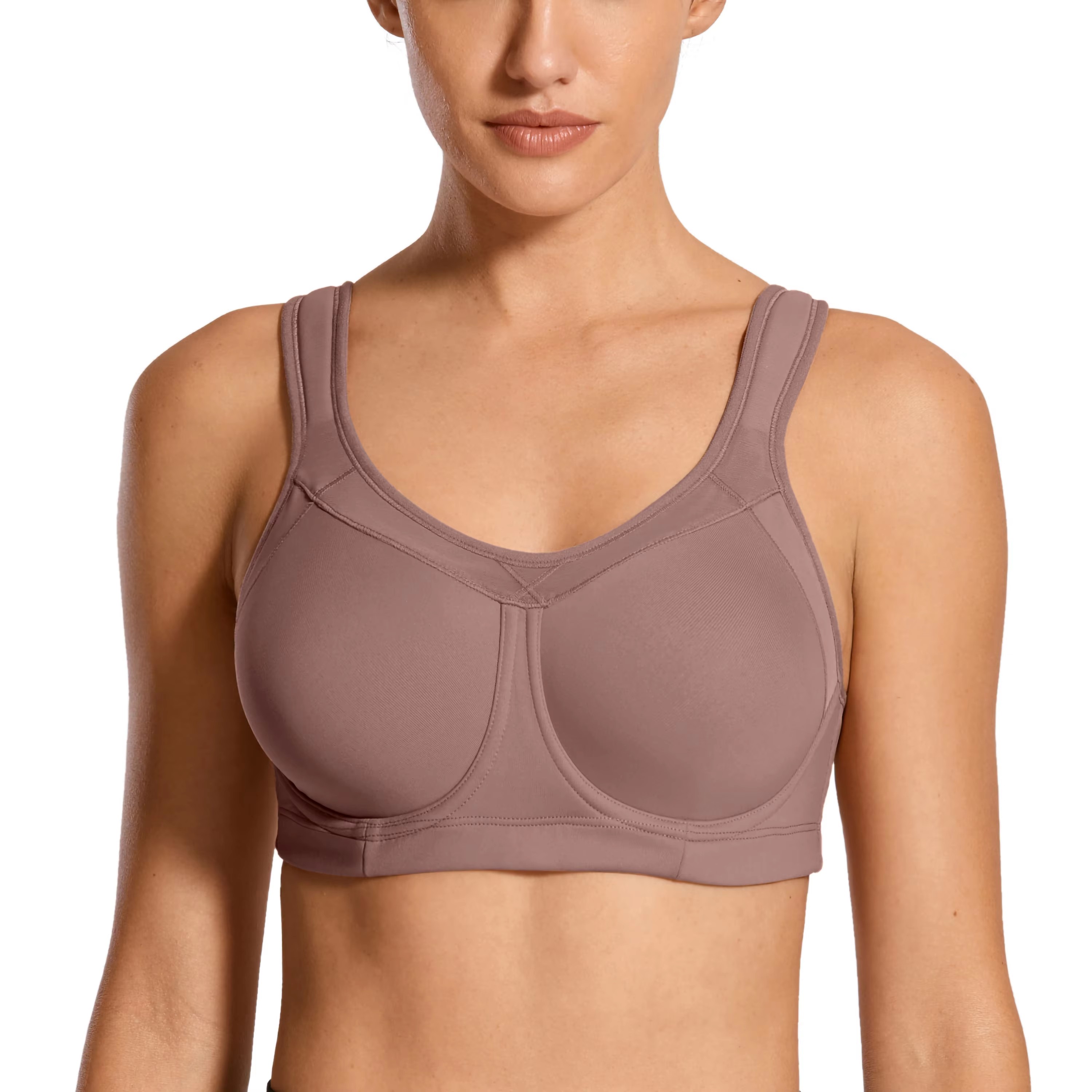 SYROKAN Women Sports bras High - Underwire Bra Padded review and price
