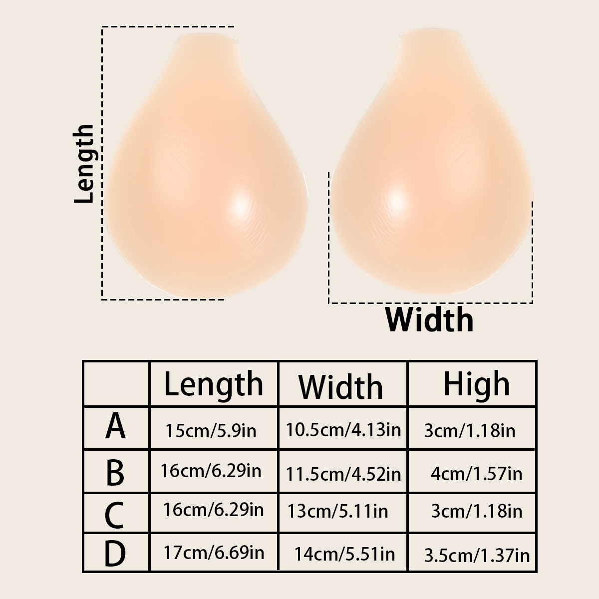 Self Adhesive Silicone Invisib - Push Up Bra Silicone review and price