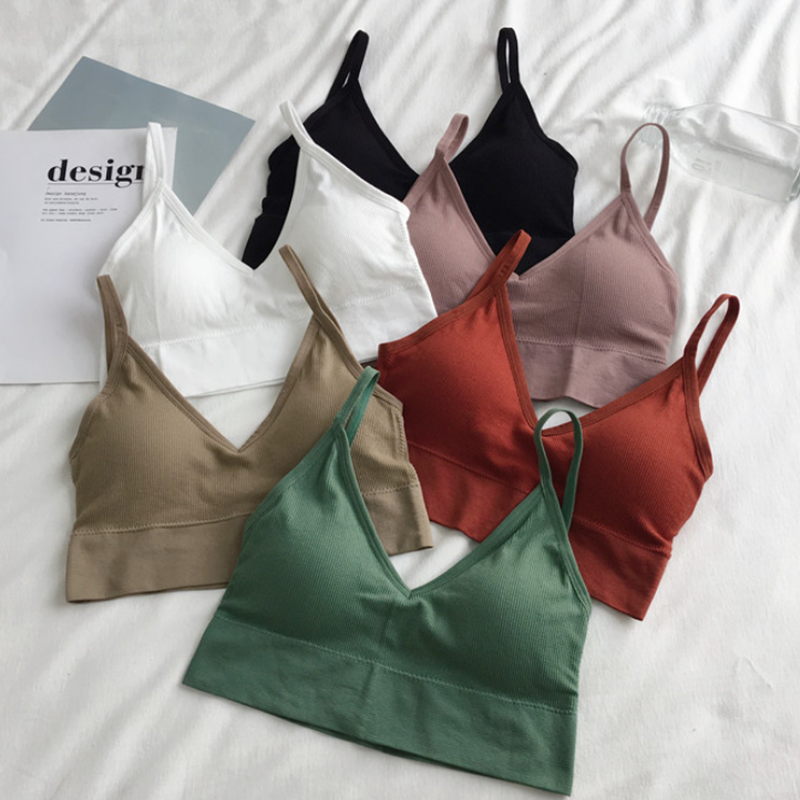 Women Sexy Crop Tops Bra Tube  - T Shirt Bra Seamless review and price