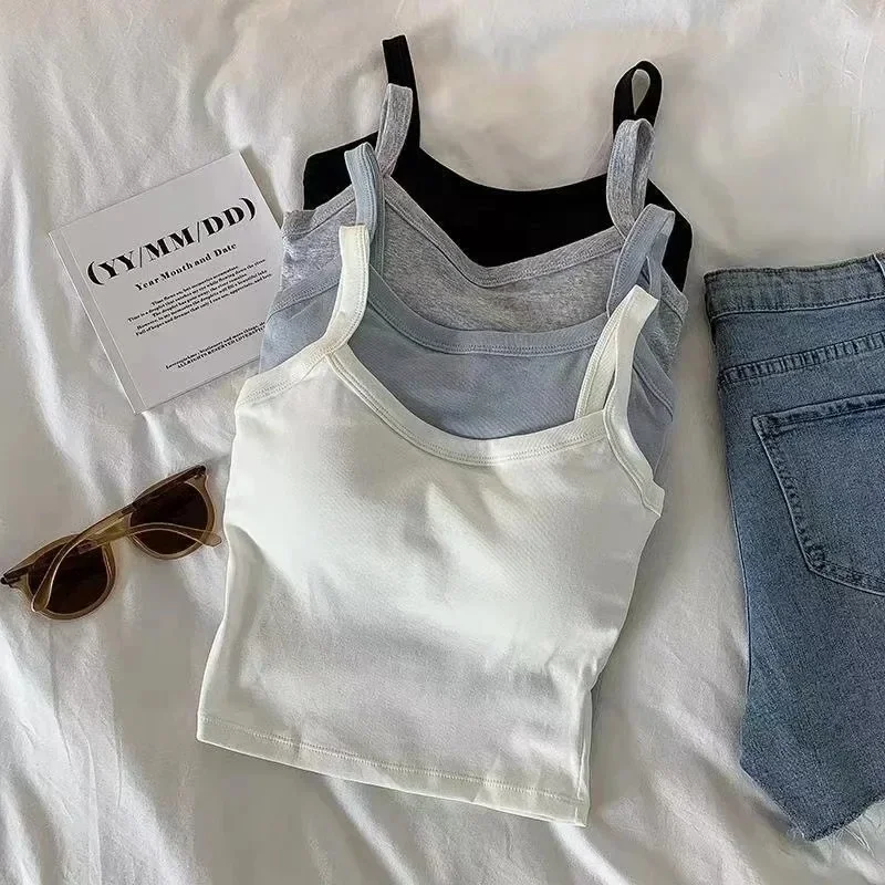 Sexy Sleeveless Crop Top for W - T Shirt Bra Seamless review and price