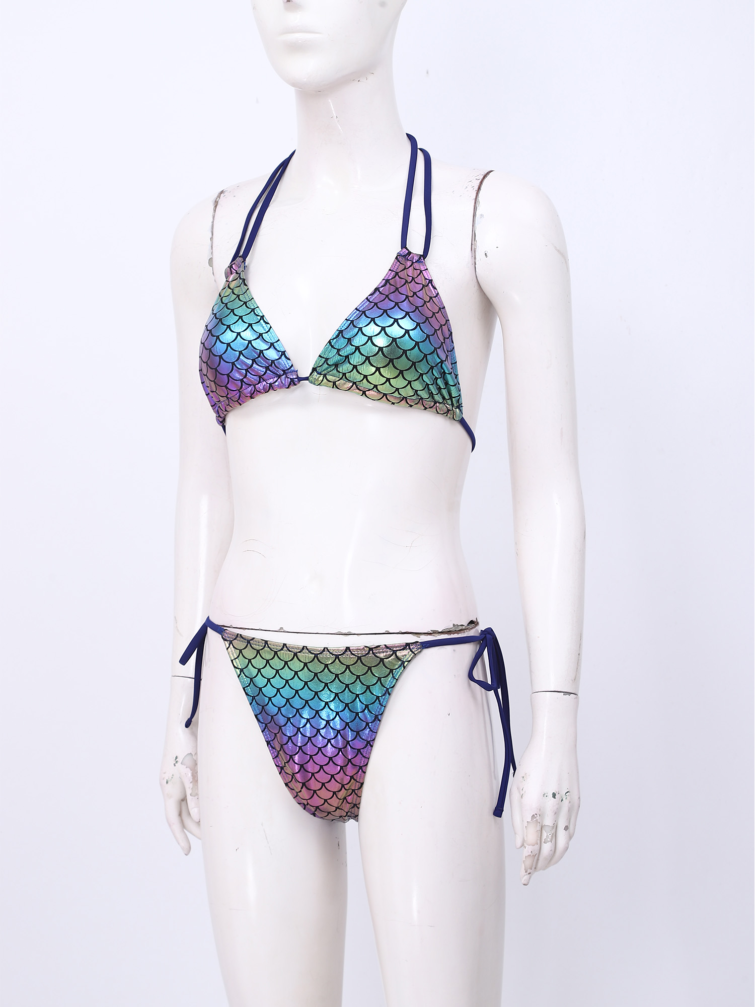 Women's Mermaid Bikini Swimsui - Underwire Bra Padded review and price