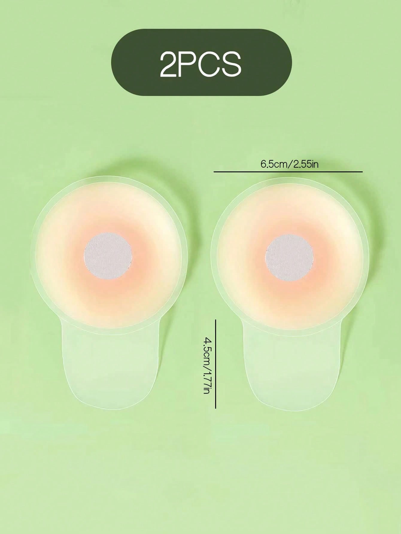 6.5cm Invisible Silicone Breas - Strapless Bra Adhesive review and price