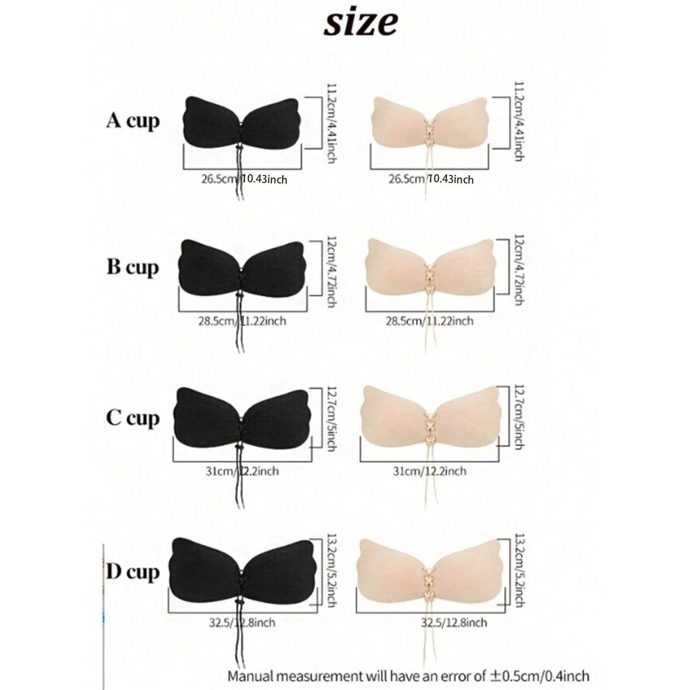 1/2pcs Wing-Shaped Adhesive Br - Strapless Bra Adhesive review and price