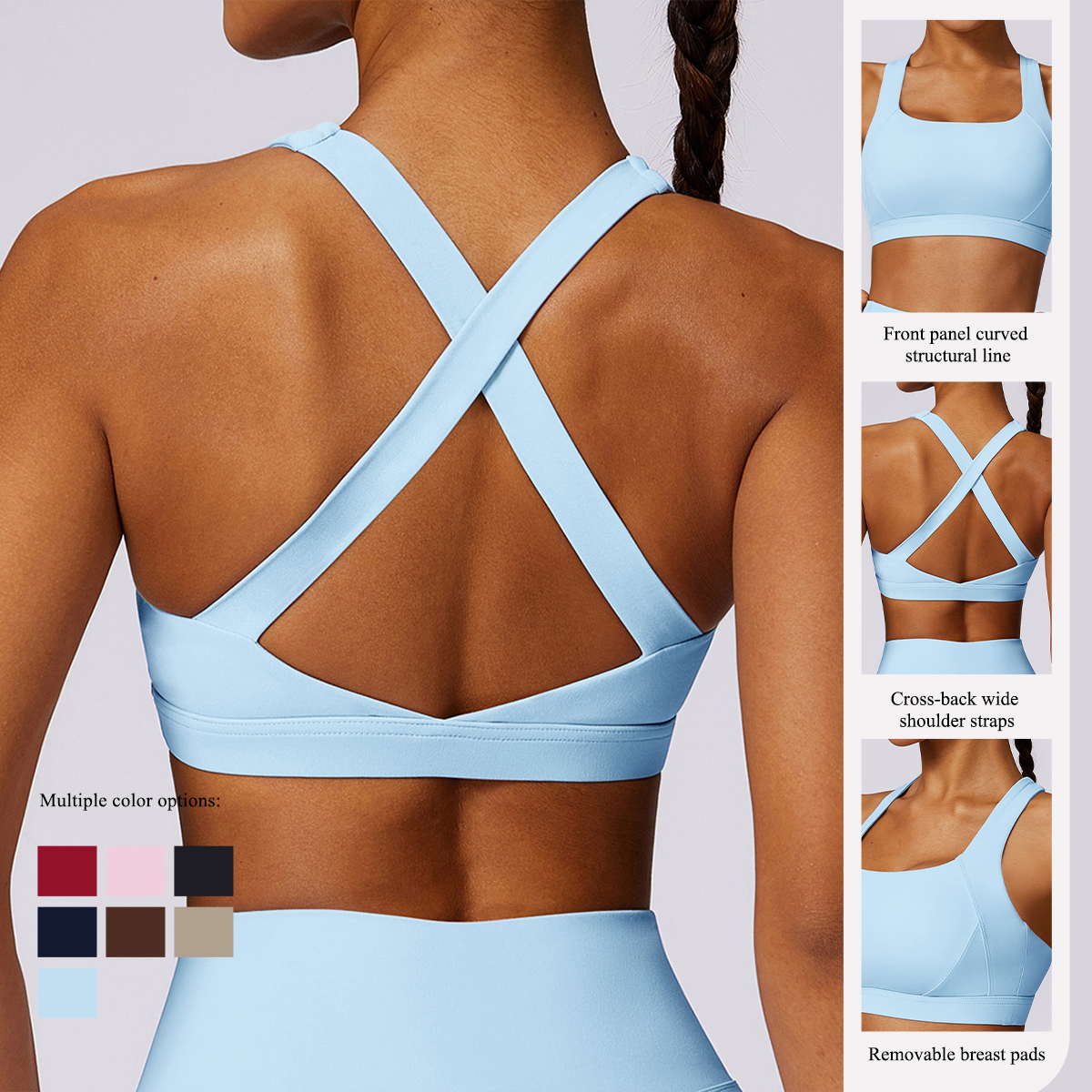 New Summer Women's Shockproof  - Minimizer Bra Women review and price